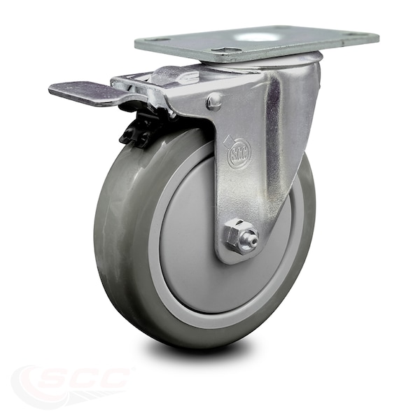 Cambro Dish Caddies and Utlity Cart Replacement Total Locking Caster - SCC